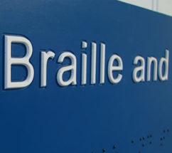 Braille Tactile Signs